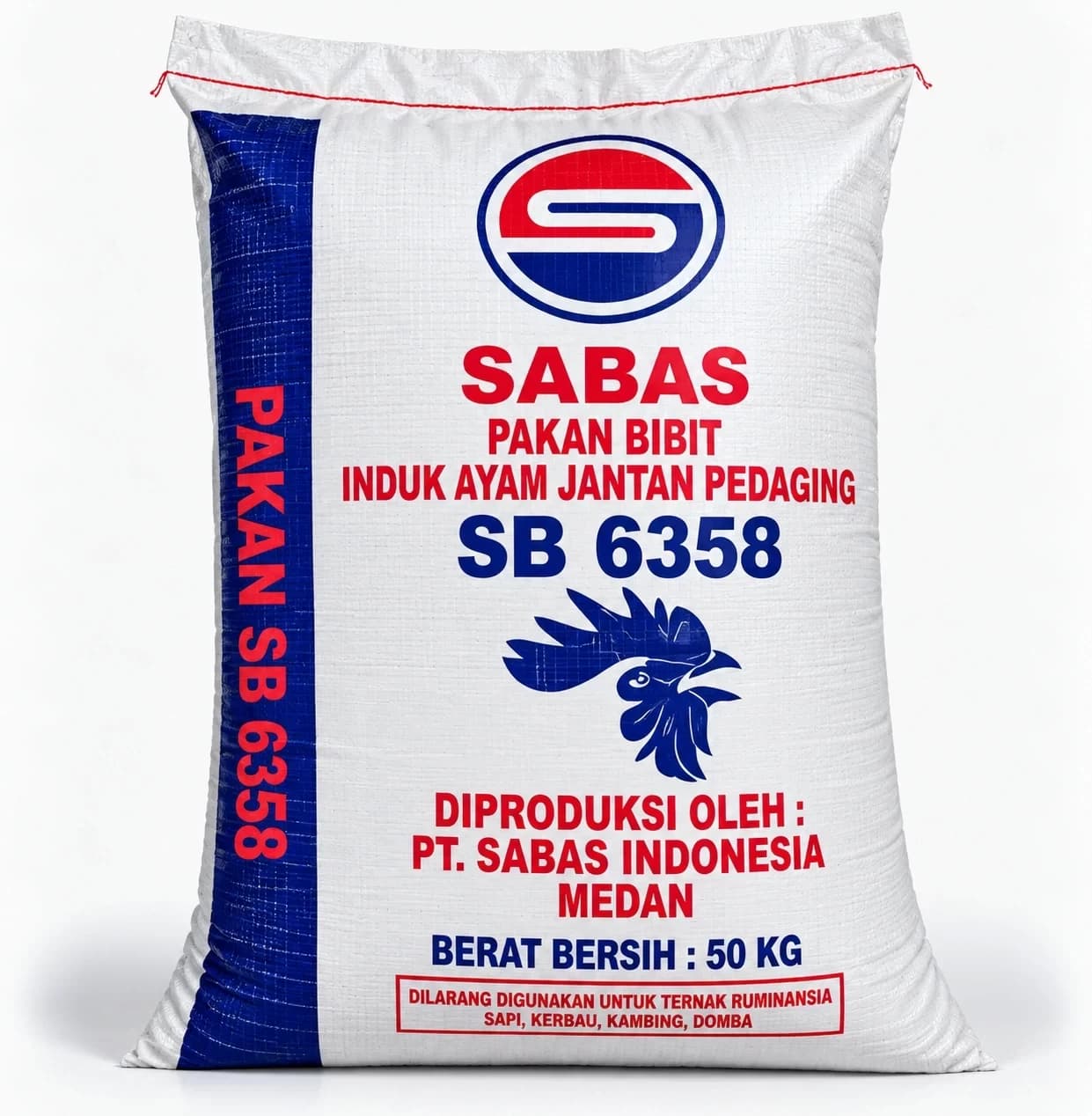Pakan bibit induk (parent stock) Jantan umur di atas 22 minggu