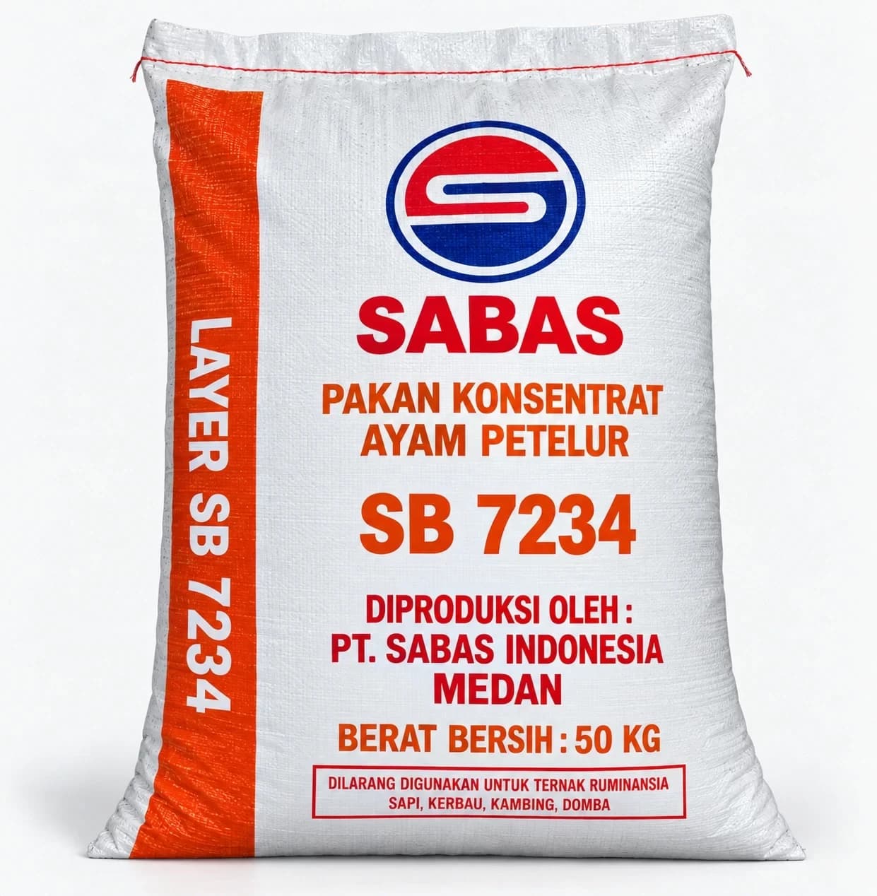 Pakan Konsentrat ayam ras Petelur (Layer) Masa Produksi (layer) mulai dari 2% sampai diafkir